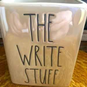 Rae Dunn iridescent pen/ pencil holder